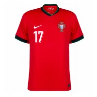 Maglia Calcio Portogallo Rafael Leao #17 Prima Divisa Europei 2024 Manica Corta